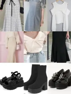 スナ系 服 靴 まとめ売り