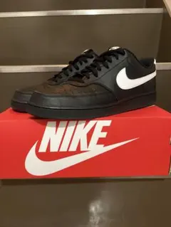 NIKE ナイキ COURT VISION LO コートビジョン 白黒 ブラック
