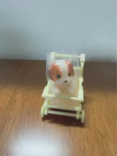 シルバニア　赤ちゃん&ベビーカーセット　シフォンイヌの赤ちゃん