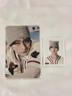 スキズ dominate アンコングッズ トレカ、ID リノ