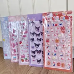 サンリオ　ボンボンドロップシール 【5枚セット】