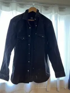 ZARA 希少 デニムジャケット リラックスフィット ダメージ加工