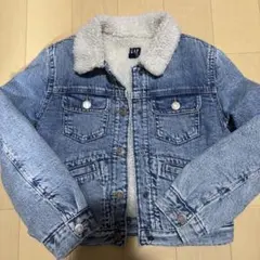 GAP ボア襟付きデニムジャケット