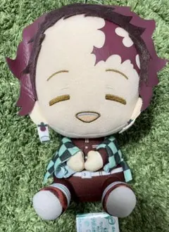 【新品・タグ付】鬼滅の刃・竈門炭治郎かまどたんじろう・でっかいぽふっとぬいぐるみ