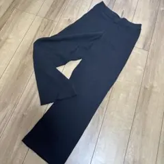 OPAQUE.CLIP オペークドットクリップ リブパンツ