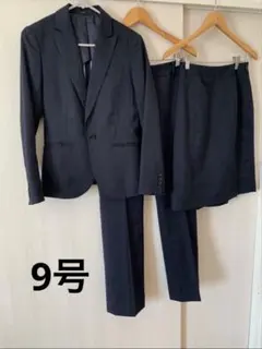 SUIT SELECT レディーススーツ3点セット　洗濯可