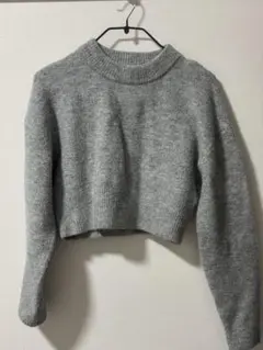 ZARA クロップド丈 ニット