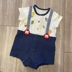 ミキハウス　半袖ロンパース