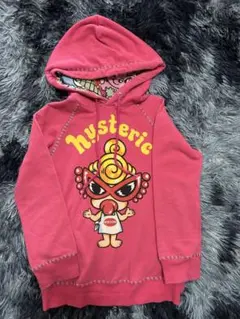 hysteric キャラクター パーカー ピンク
