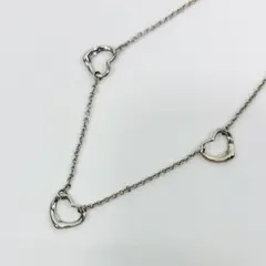 ティファニー ネックレス トリプル オープンハート SV925 MBZ1312 