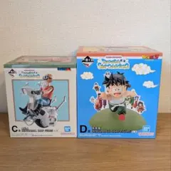 ドラゴンボール　一番くじ　スナップフィギュア　２点セット