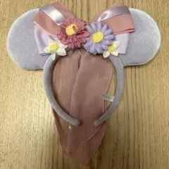 ファンタジースプリングス　ラプンツェルのカチューシャ ピンク系