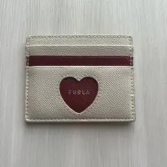 FURLA ハート パスケース カードケース フラグメントケース