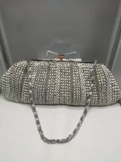 アンテプリマ ショルダーバッグ クラッチバッグ 2WAY シルバー