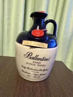 バランタイン スコッチ ウイスキー 特級 古酒 陶器ボトル 替栓付き