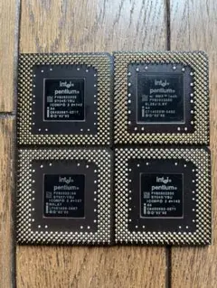 Intel Pentium CPU 4個セット