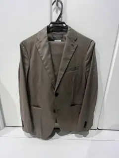 BEAUTY&YOUTH 東レ/TORAYスーツセットアップ ブラウン系 S