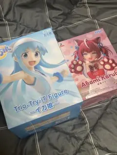 イカ娘 赤見かるび フィギュア 2点セットのサムネイル
