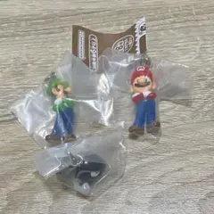 スーパーマリオ フィギュアマスコット マリオ＆ルイージ 3種セット