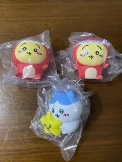 ちいかわ　ソフビうさぎ　ライトハチワレ