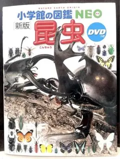 小学館の図鑑 新版NEO 「昆虫 」⭐︎DVDは付いていません⭐︎
