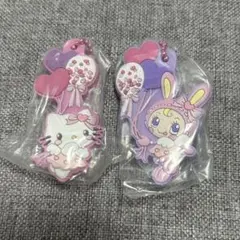ハローキティ×メゾピアノ カプセルラバーマスコット キャラクターグッズ