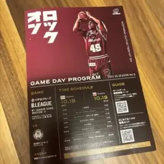 B.LEAGUE GAME DAY PROGRAM 川崎ブレイブサンダース