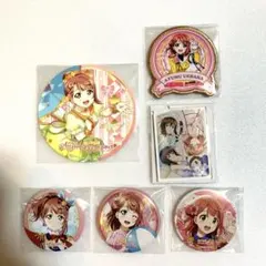 ラブライブ！虹ヶ咲 サンライズワールド ホログラム缶バッジ 上原歩夢