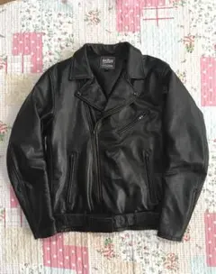 専用　希少 3L カドヤ 肉厚 牛革 パデッド ダブル レザー ライダース 黒 専用 希少 3L カドヤ 肉厚 牛革 パデッド ダブル レザー