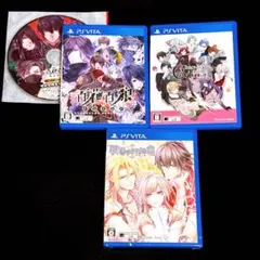 Vita 乙女ゲーム まとめ売り シャレマニ 戦ワル 百花百狼