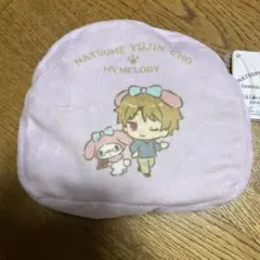 夏目友人帳×サンリオキャラクターズ ふわふわポーチ