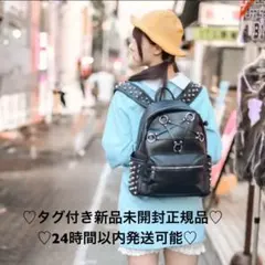 KRY clothing スタッズリュック ハート 黒 シルバー REFLEM - メルカリ