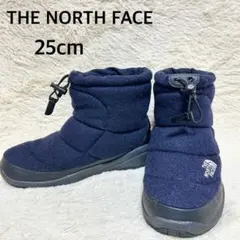 【美品】ザノースフェイス ヌプシブーティーウール25cm ネイビー