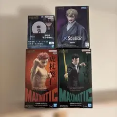 呪術廻戦 フィギュア 虎杖悠二&日車寛美&伏黒恵&禪院直哉【4体セット売り】