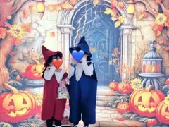 ぐりとぐら　子供用ハロウィンコスチュームセット