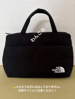 【USED】美品ノースフェイス ジオフェイスボックストート(ブラック)のサムネイル