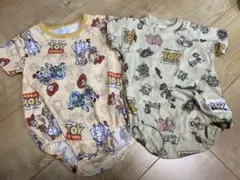 トイ・ストーリー ロンパース 70-80cm 2枚セット