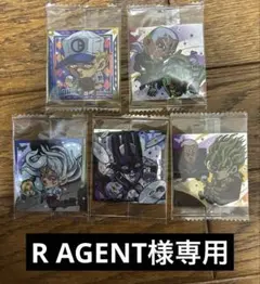 ジョジョの奇妙な冒険　シール　ウエハース　5枚