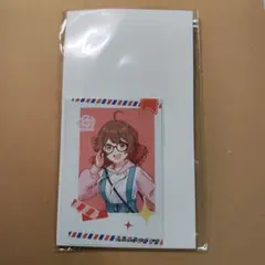学マス 花海佑芽 標ツアー 福井 公式チェキホルダー チェキ風カード