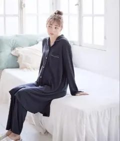 【セット】やわらかレーヨン天竺パジャマ/（マタニティ/授乳服）産前・産後対応