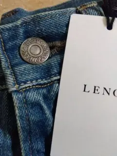 ★未使用 リノ LENO テーパードジーンズ¥29700 fade indigo