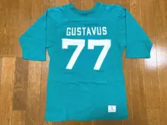 70s チャンピオン バータグ USA製 フットボールTシャツ L ブルドッグ 