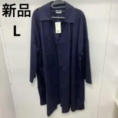 【定価17600円】　新品　タグ付き　Doors ネイビー トレンチコート