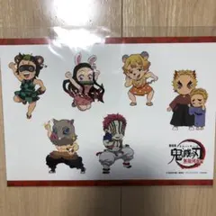 劇場版　鬼滅の刃　無限列車編　みにきゃら集合シール2 ステッカー