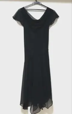 Pastel Ma'am シフォン黒ドレス