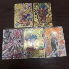 スーパードラゴンボールヒーローズ 5枚セット