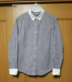 UNIQLO　ユニクロ　チェック　シャツ　L　トップス