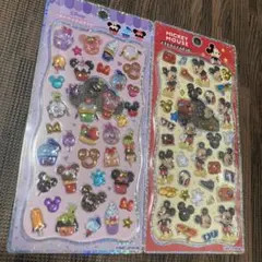 Disney ミッキーマウス シール 2シートセット