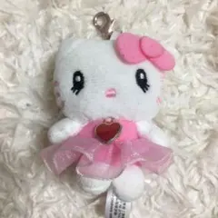 usj キティ ユニバ マスコット ストラップ ピンク