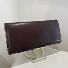 Paul Smith ダークブラウン 長財布